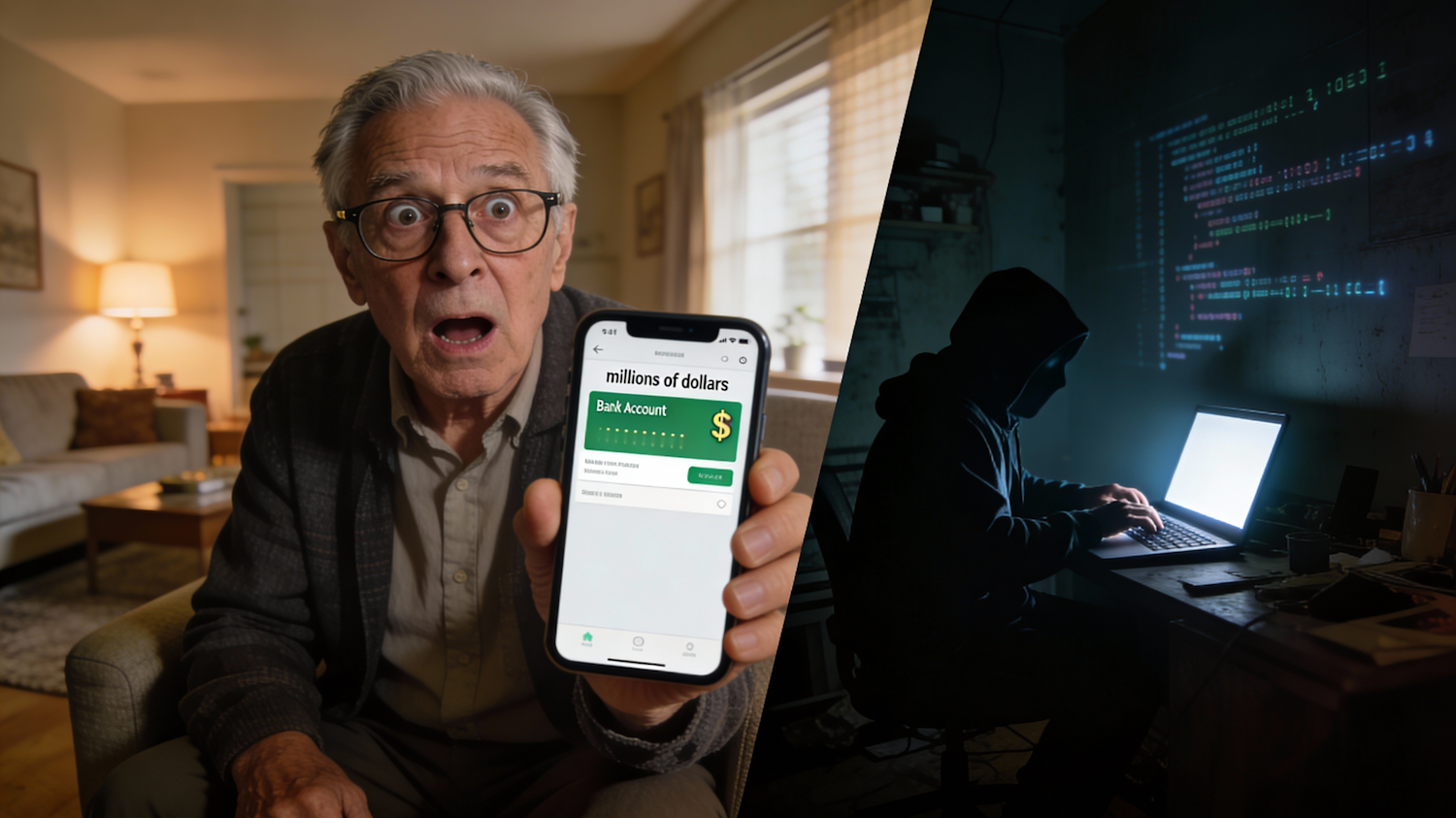 A person looking thoughtfully or slightly confused at their phone screen, contemplating potentially misleading or trivializing mental health content.