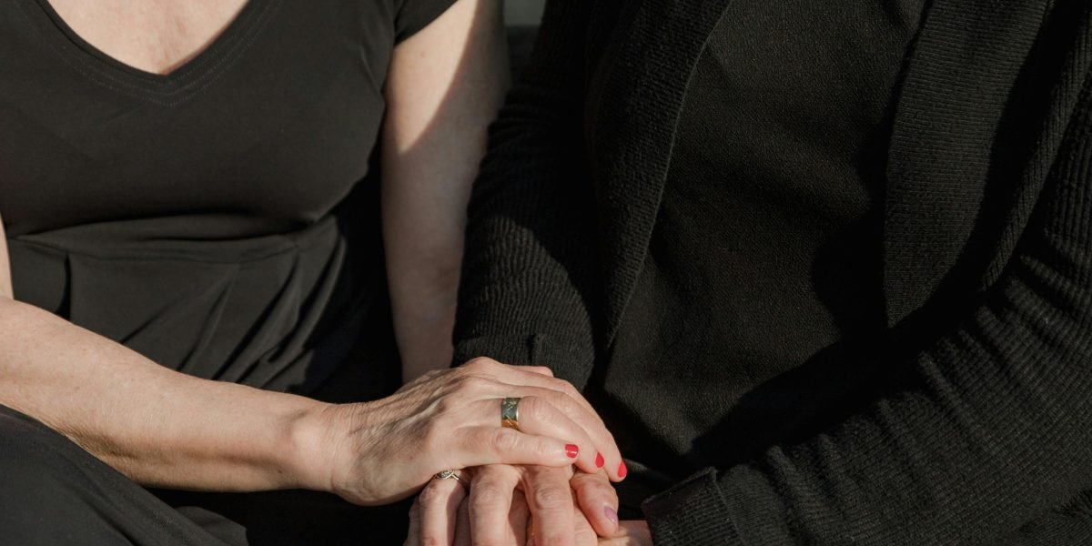 A comforting scene emphasizing the importance of patience and active support from loved ones during a difficult time.