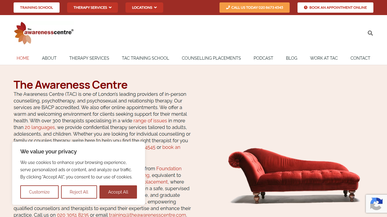Visit The Awareness Centre to learn more about psychosexual therapy and debunk common myths.