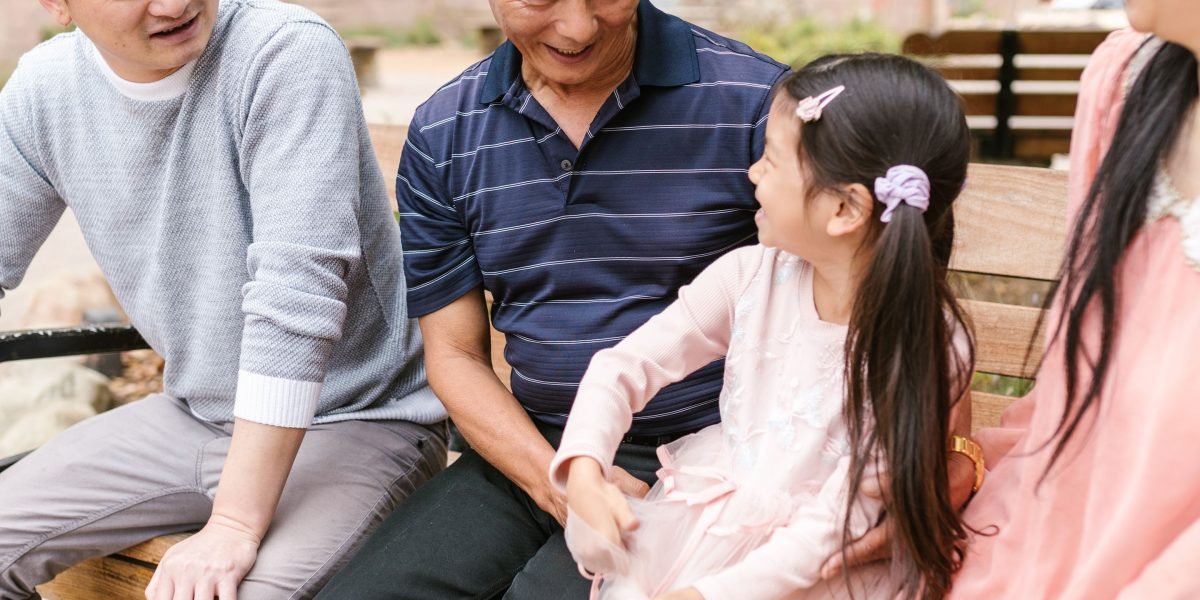 A family engaging in a supportive and understanding conversation about mental health.