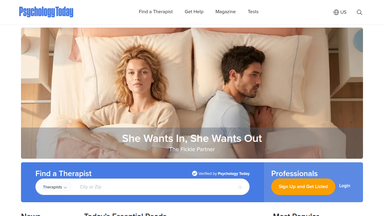 Online directories like Psychology Today allow users to search for mental health professionals by location and specialty.