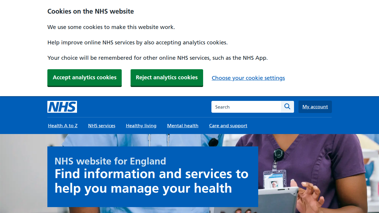 The National Health Service (NHS) offers extensive health information and resources, including mental wellbeing tips.