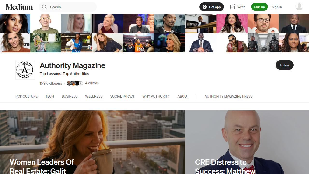 Discover articles from Authority Magazine on Medium, featuring insights on mental health, personal growth, and behavioral strategies.